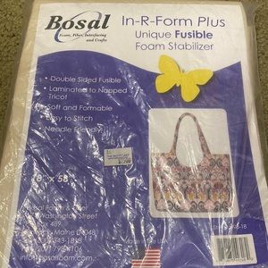 18”x 58” fusible foam stabilizer from Bosal in-r-forms